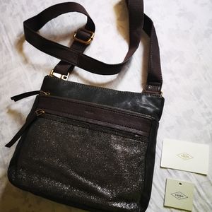 NWT Fossil Corey Crossbody